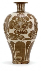 Vase meiping - Chine, province du Hebei, fours de Ding, dynastie des Song du Nord,