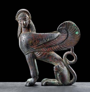 Sphinx, art grec d’Asie Mineure 530-510 avant J.-C.