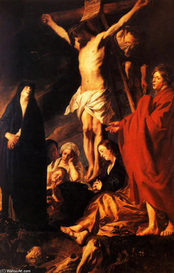 Jordaens, Christ on Cross