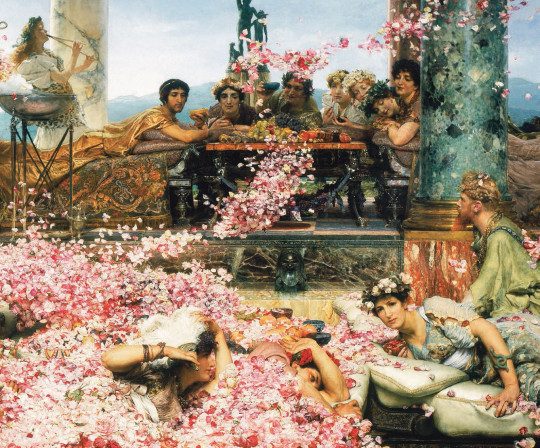 Lawrence Alma-Tadema (1836-1912) Les Roses d’Héliogabale, 1888 Huile sur toile, 132,7 x 214,4 cm Collection Pérez Simón, Mexico
