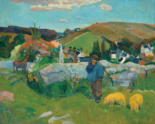 Paul Gauguin Le Gardien de porcs, 1888