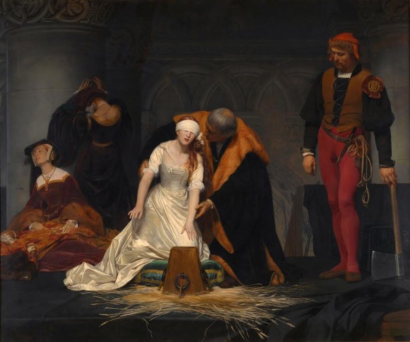 Eugène Delacroix, Louis d’Orléans montrant une maîtresse, 1825-26